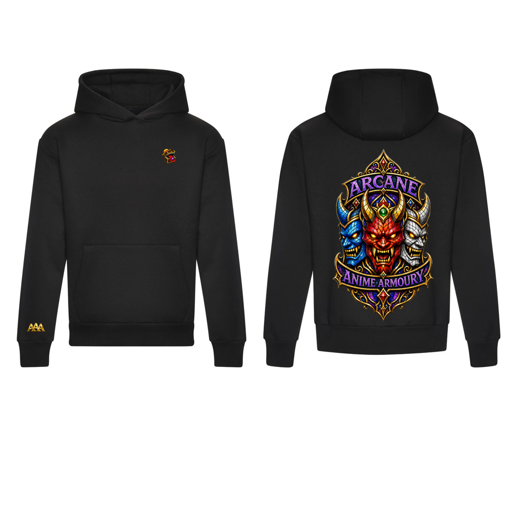 Stained Glass Oni Hoodie