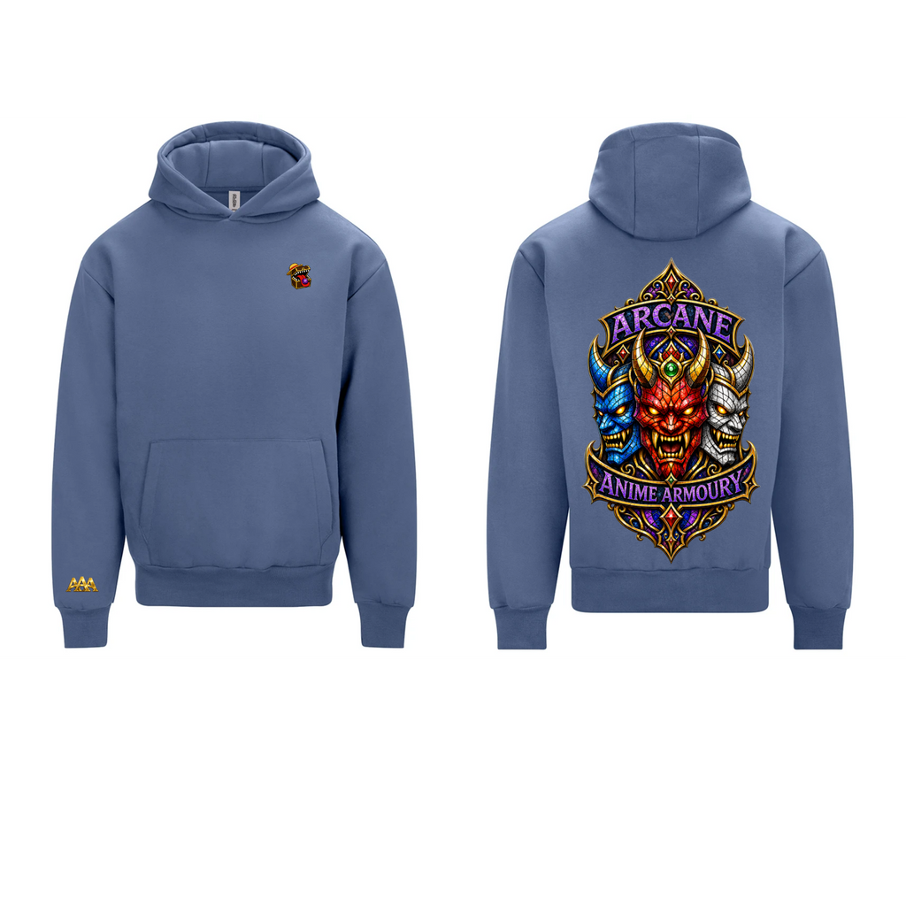 Stained Glass Oni Hoodie