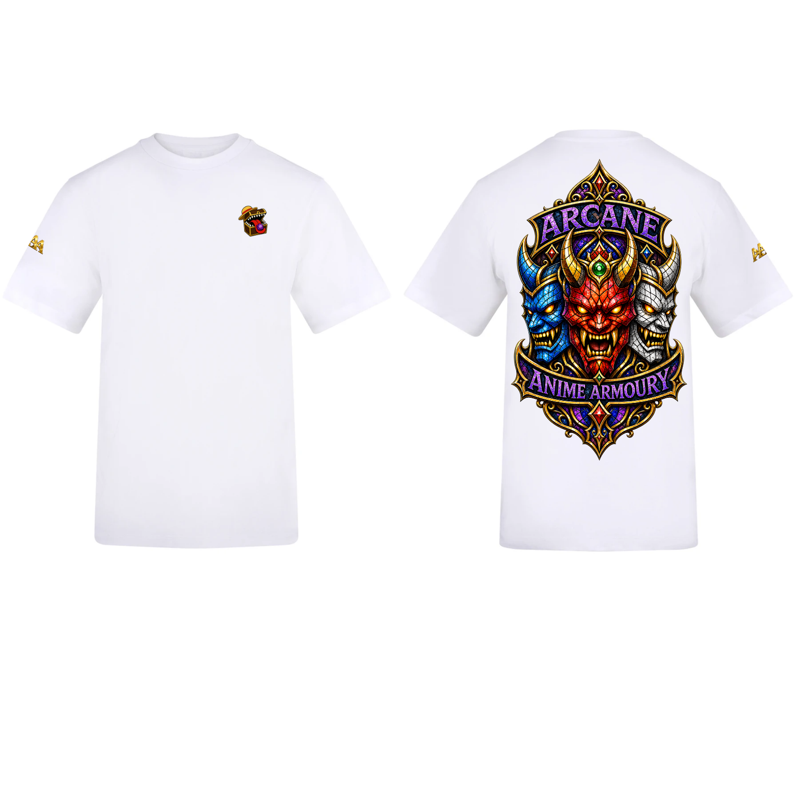 Stained Glass Oni Tshirt