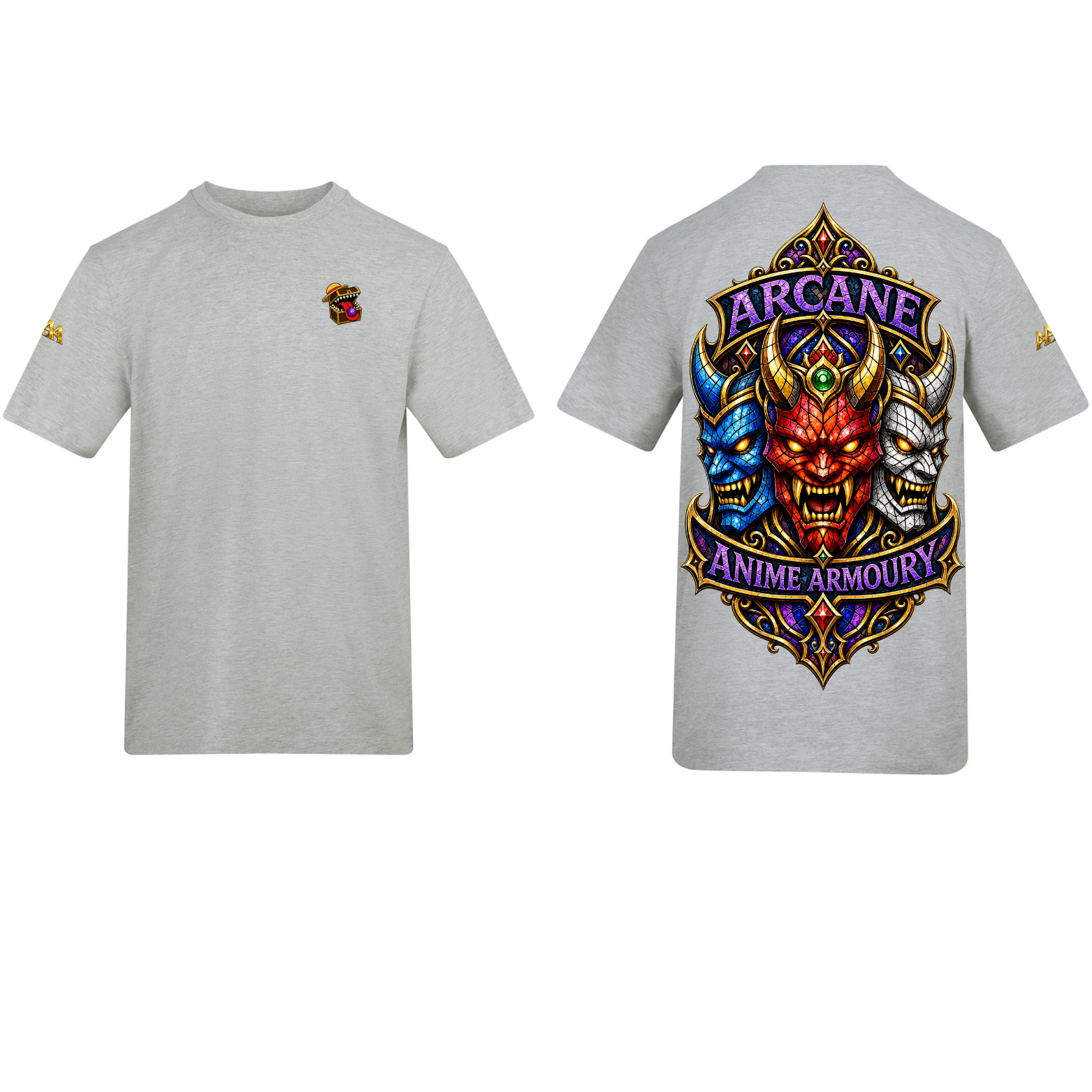 Stained Glass Oni Tshirt