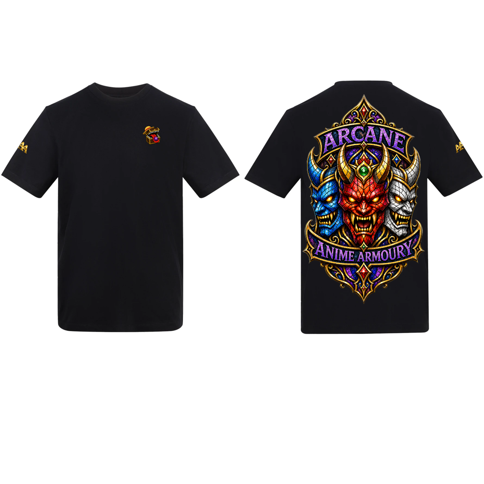 Stained Glass Oni Tshirt