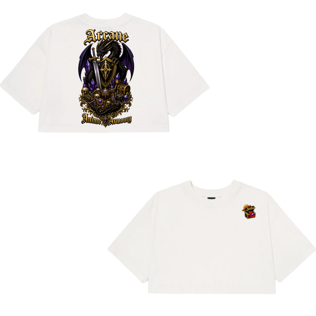 D&D Cropped Tshirt