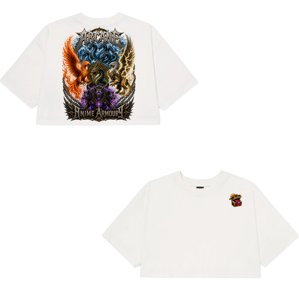 Mythical Beast Cropped Tshirt