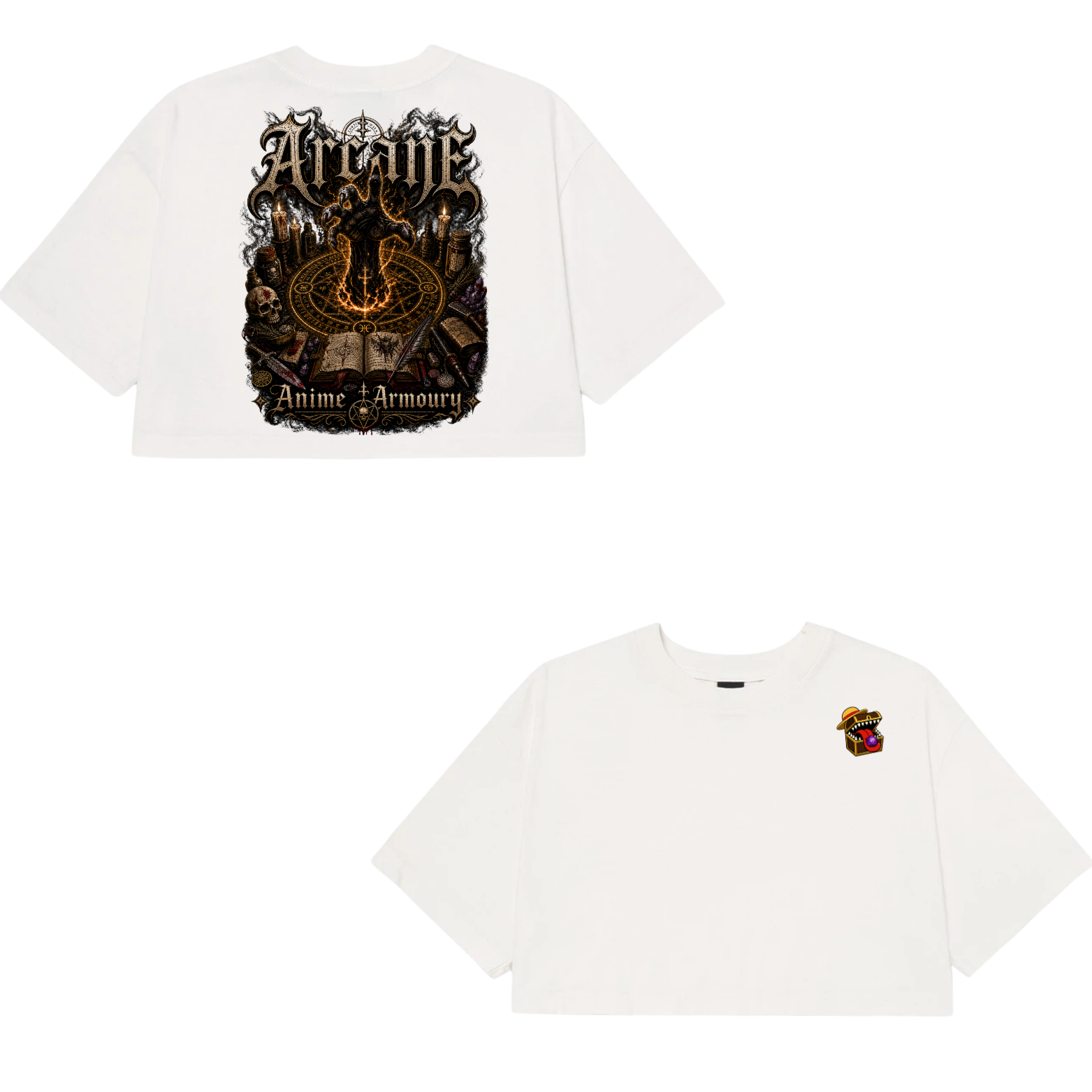 Summoning Circle Cropped Tshirt
