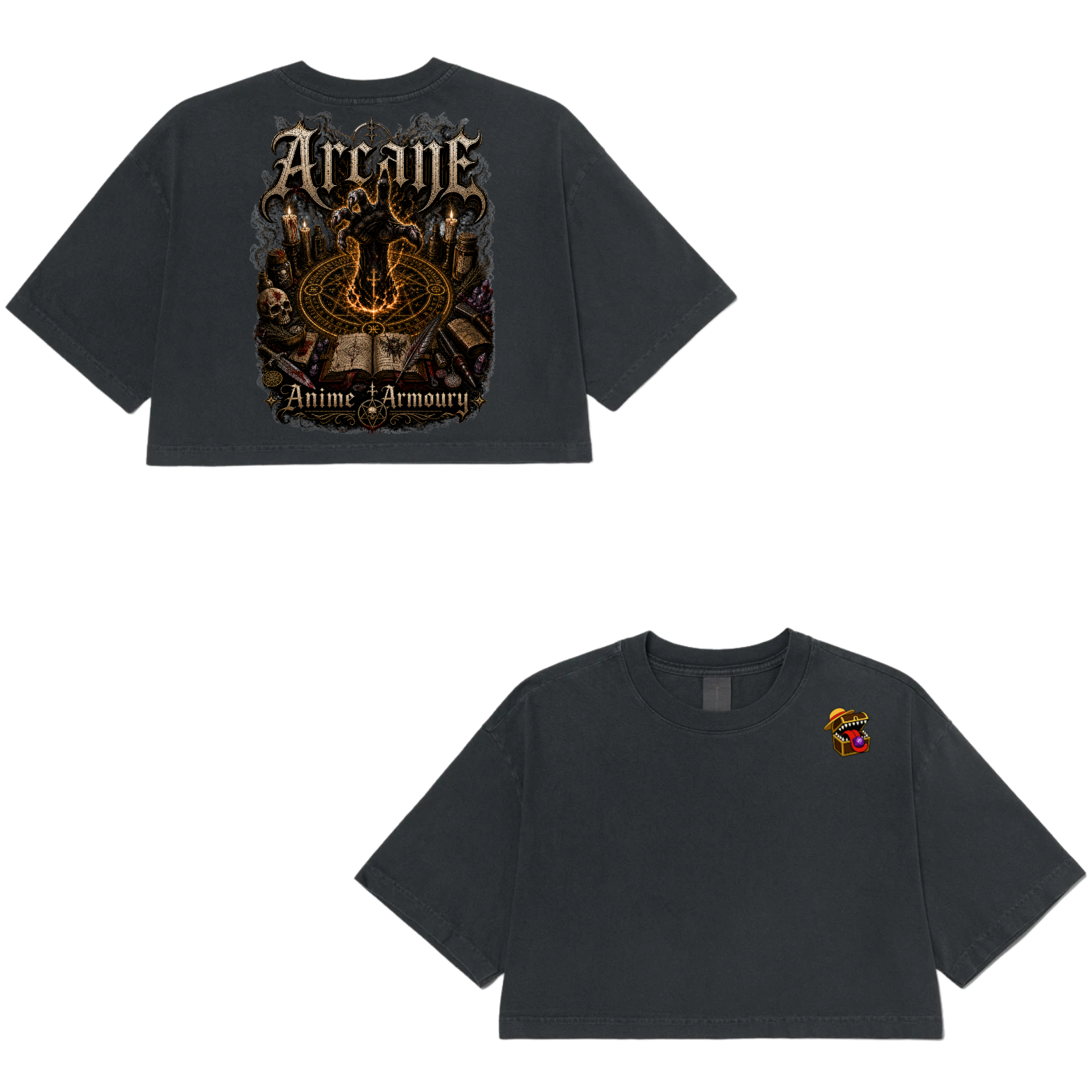 Summoning Circle Cropped Tshirt