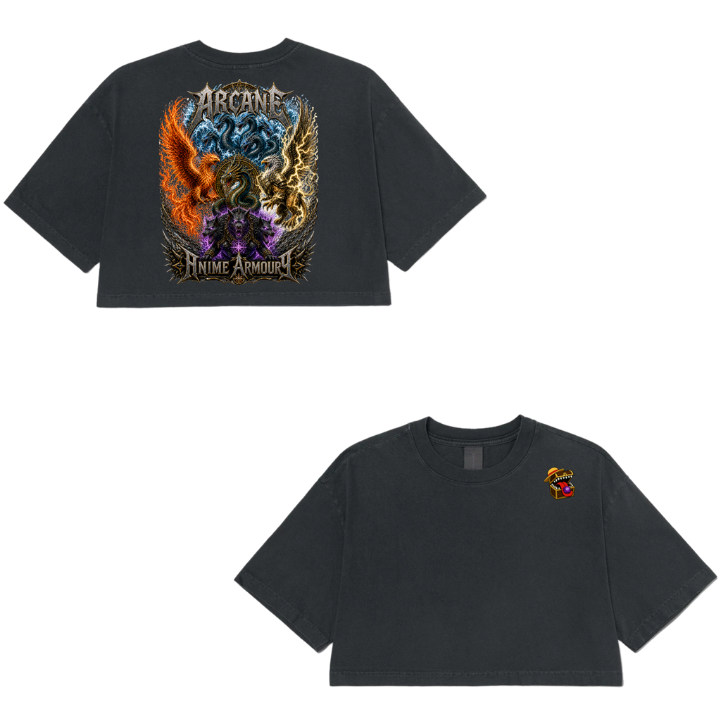 Mythical Beast Cropped Tshirt