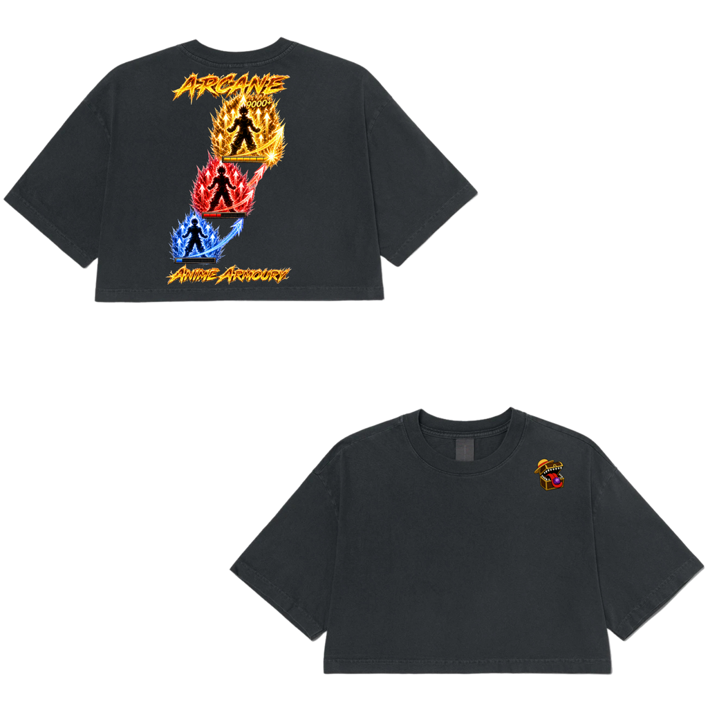 Power Up Cropped Tshirt