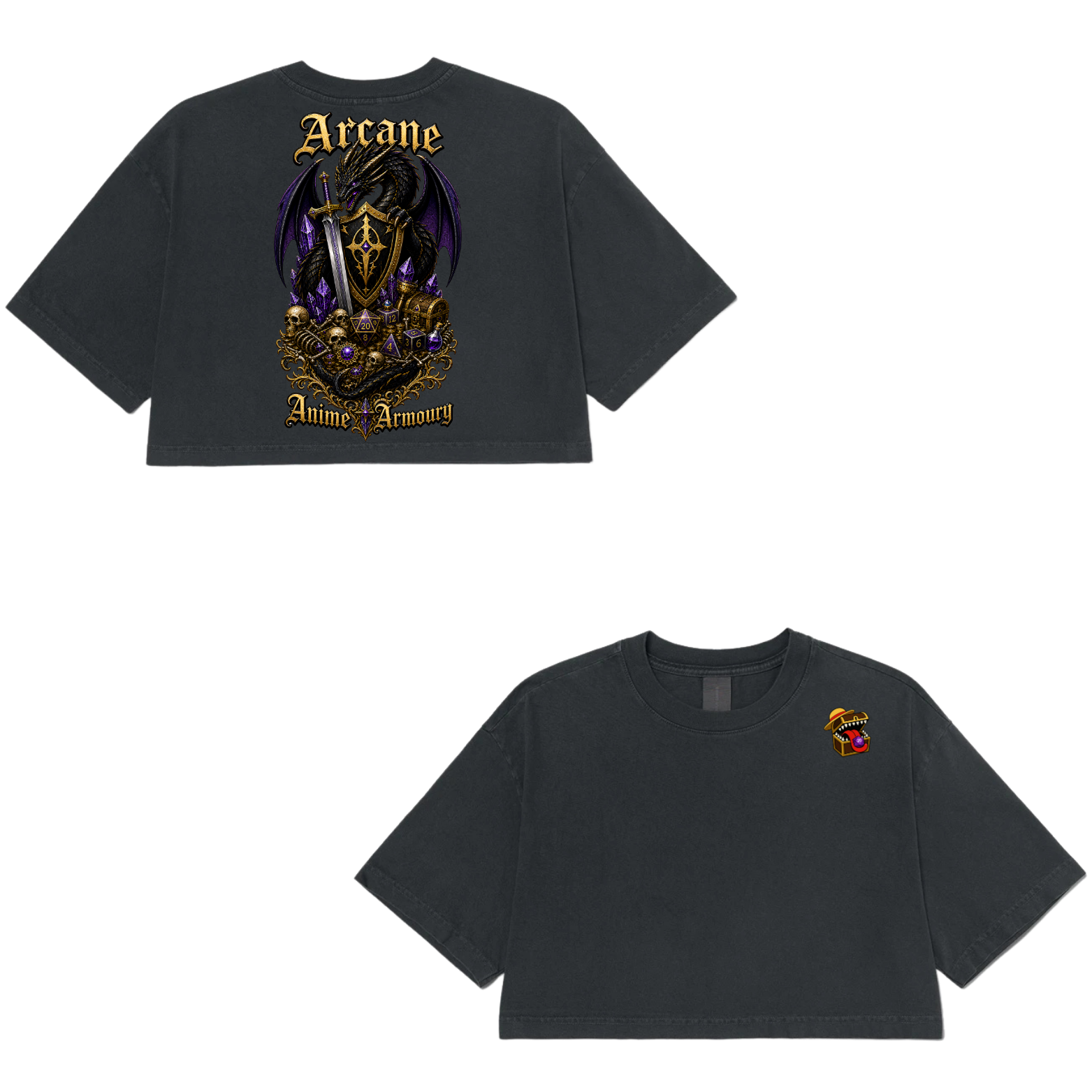 D&D Cropped Tshirt