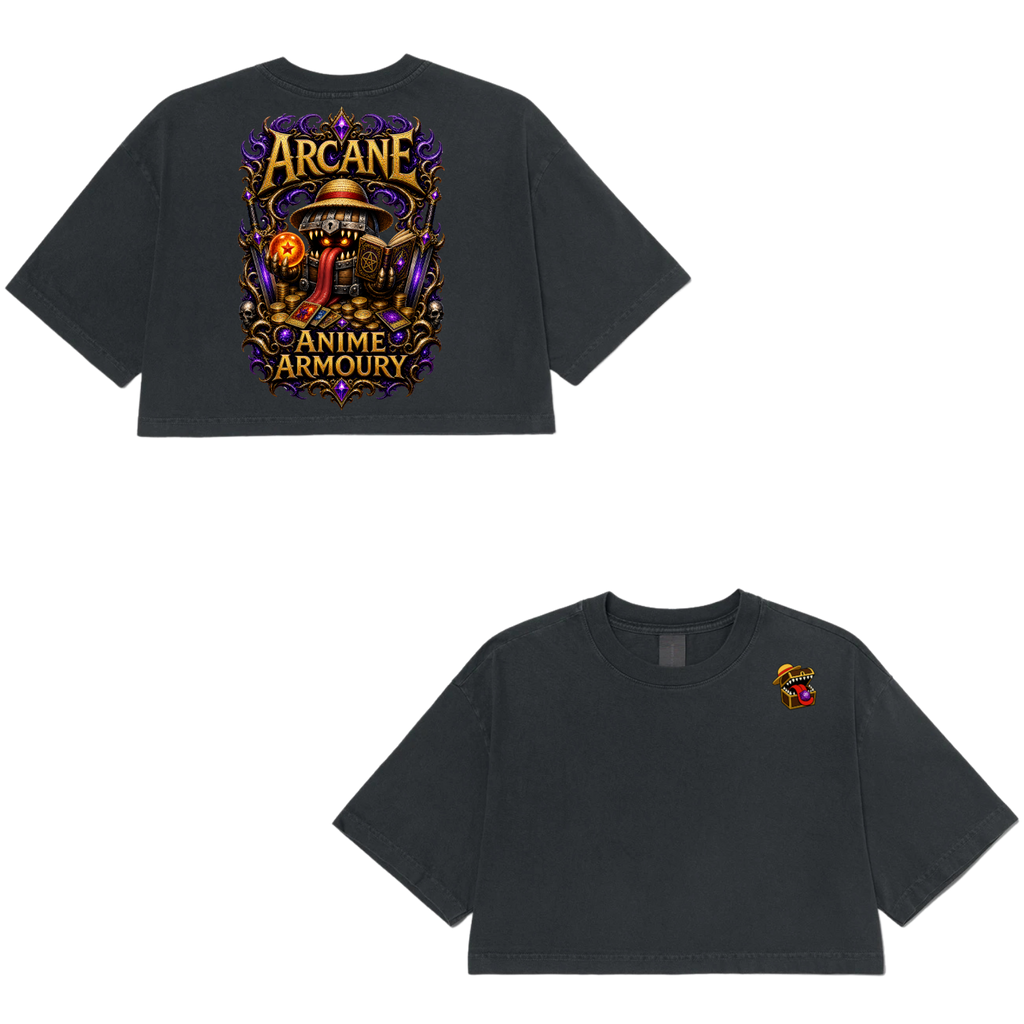 Mimic Chest Cropped Tshirt