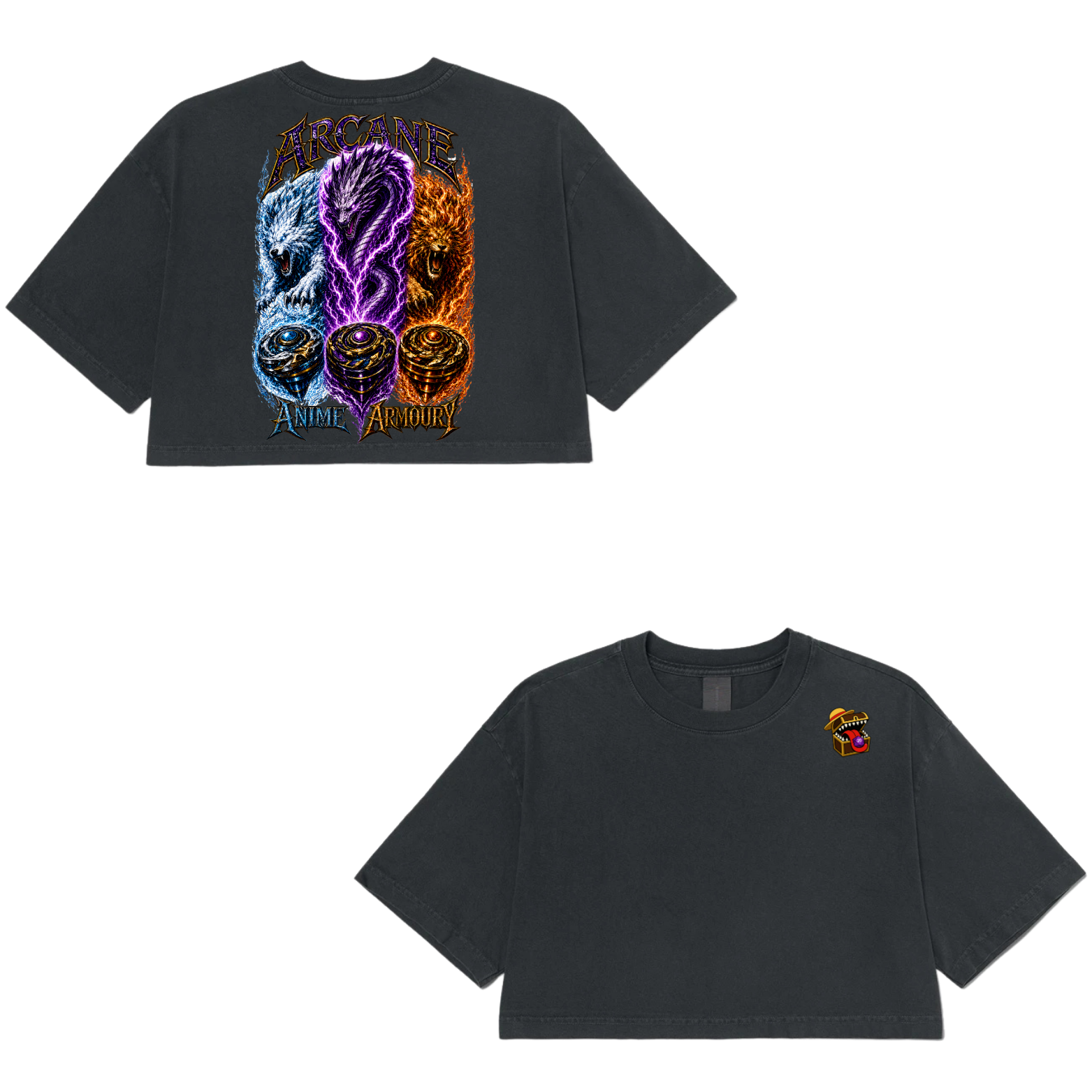 Beyblade Cropped Tshirt