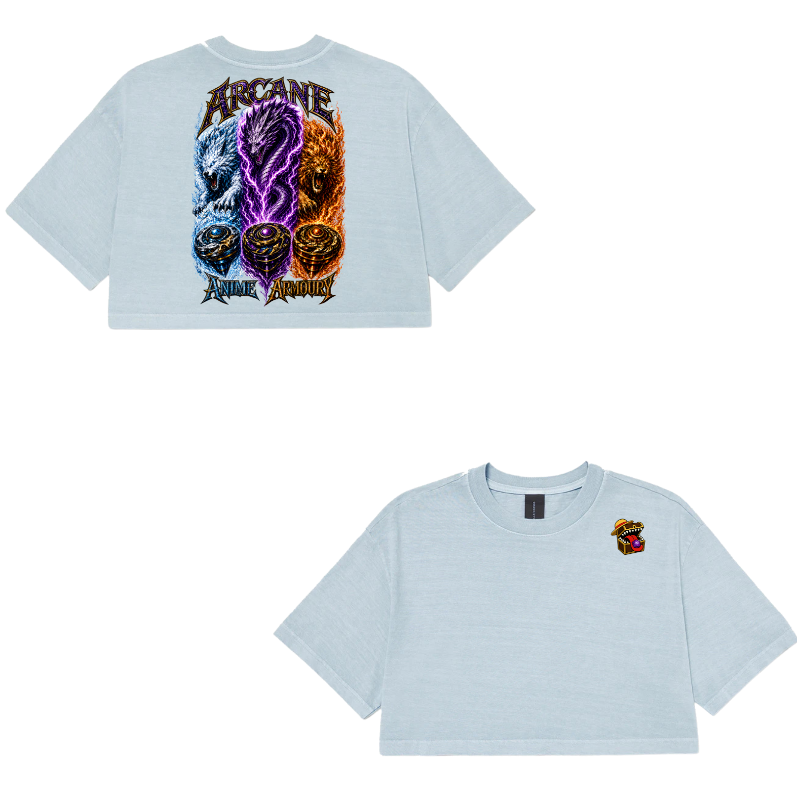 Beyblade Cropped Tshirt