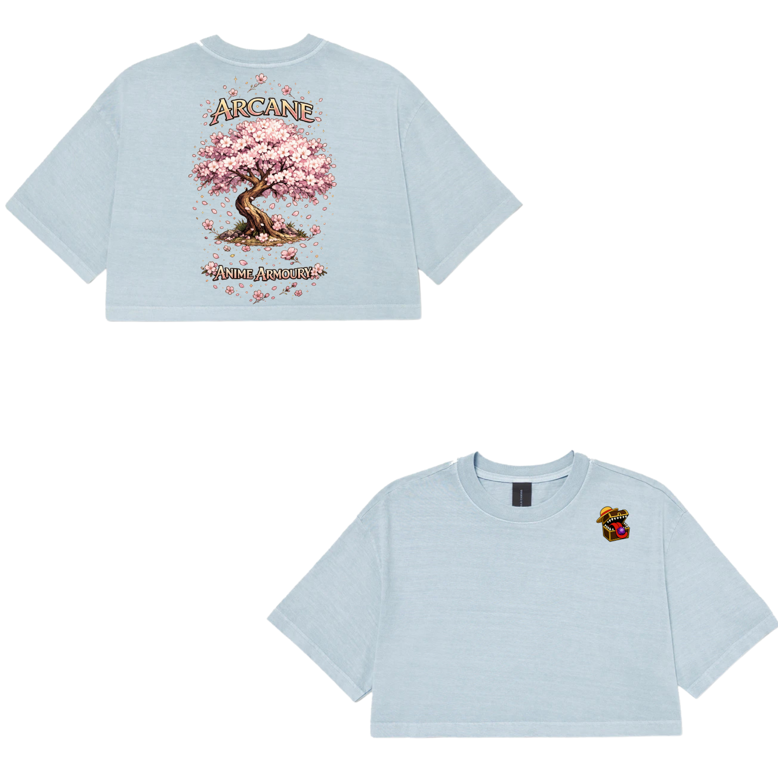 Cherry Blossom Cropped Tshirt