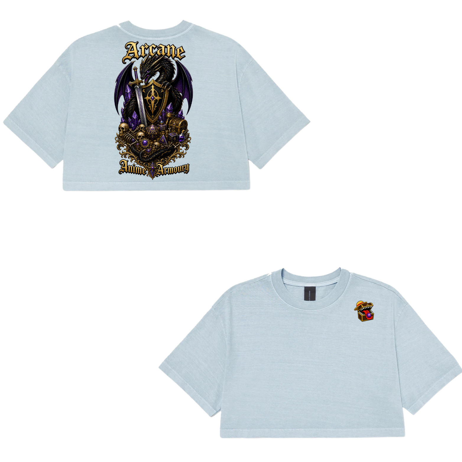 D&D Cropped Tshirt