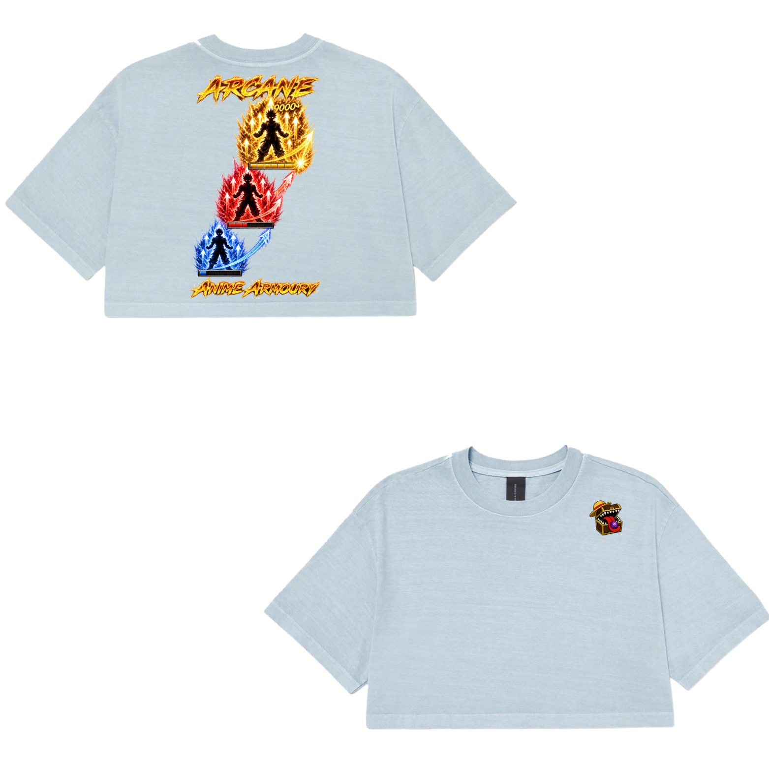 Power Up Cropped Tshirt