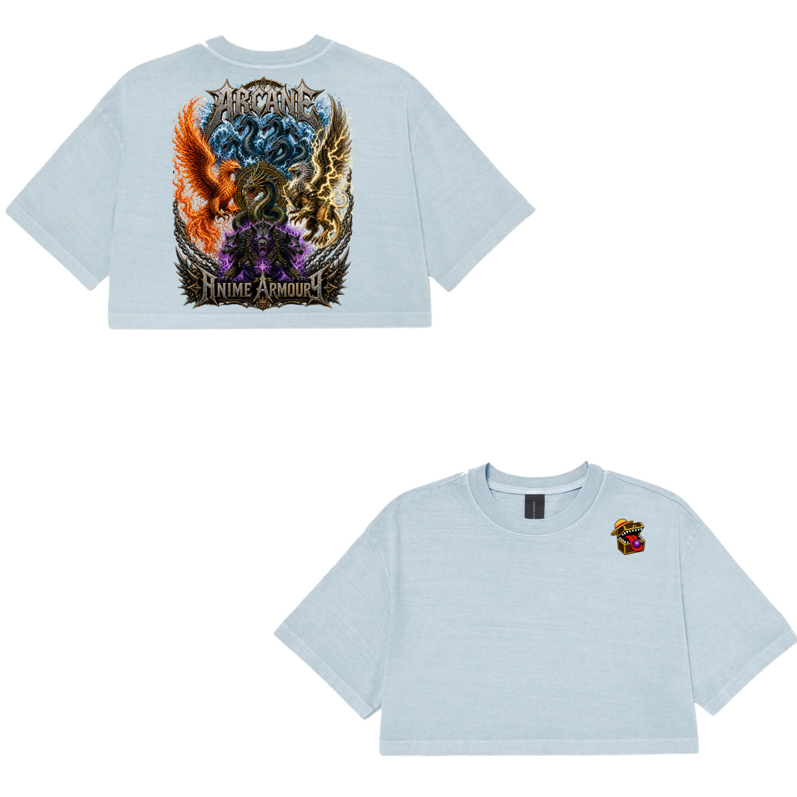 Mythical Beast Cropped Tshirt