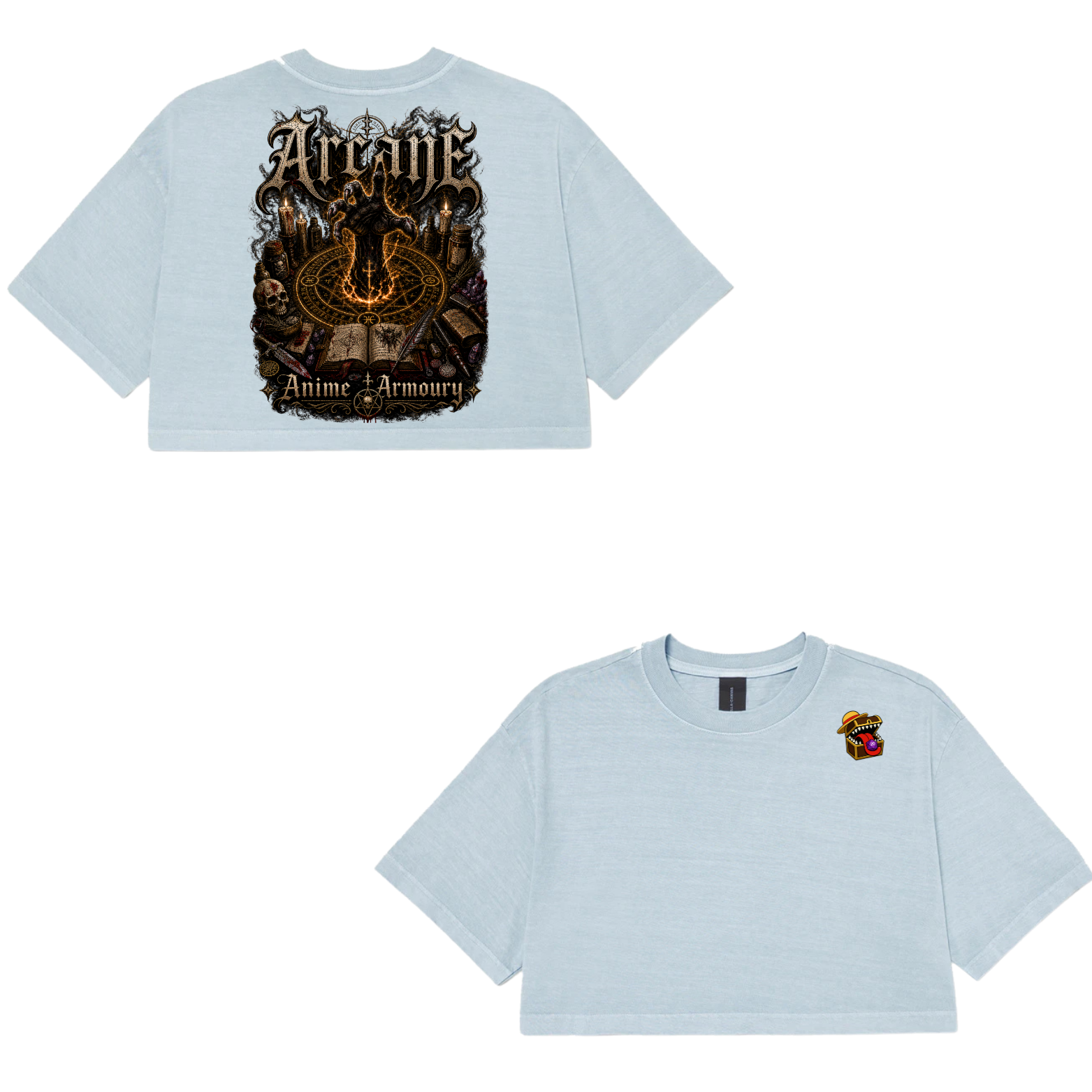 Summoning Circle Cropped Tshirt