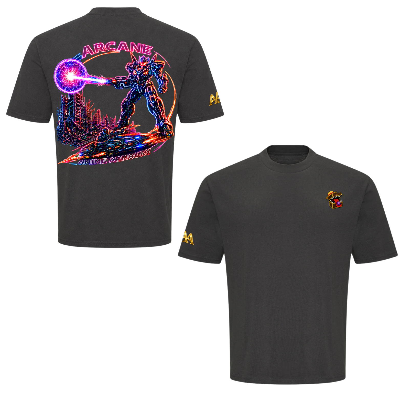 Neon Mech Overszied Tshirt