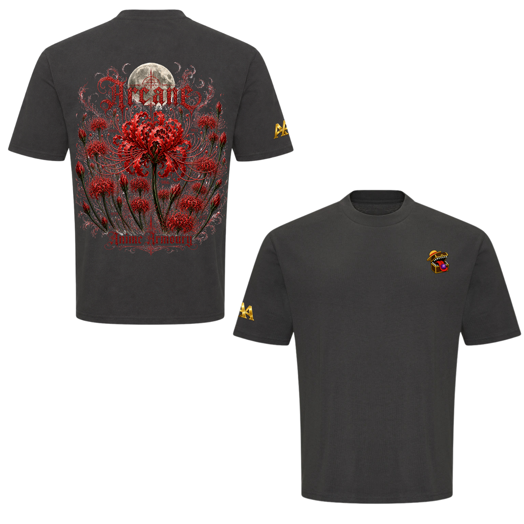 Red Spider Lily Oversized Tshirt