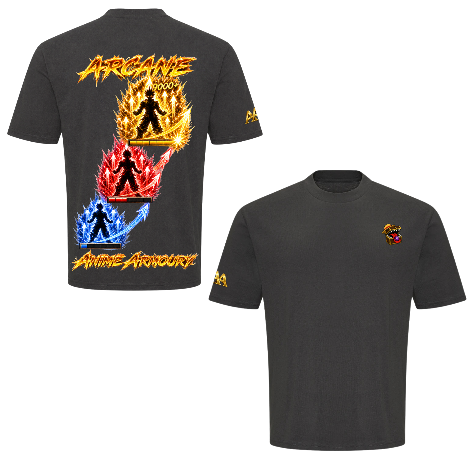Power Up Overszied Tshirt