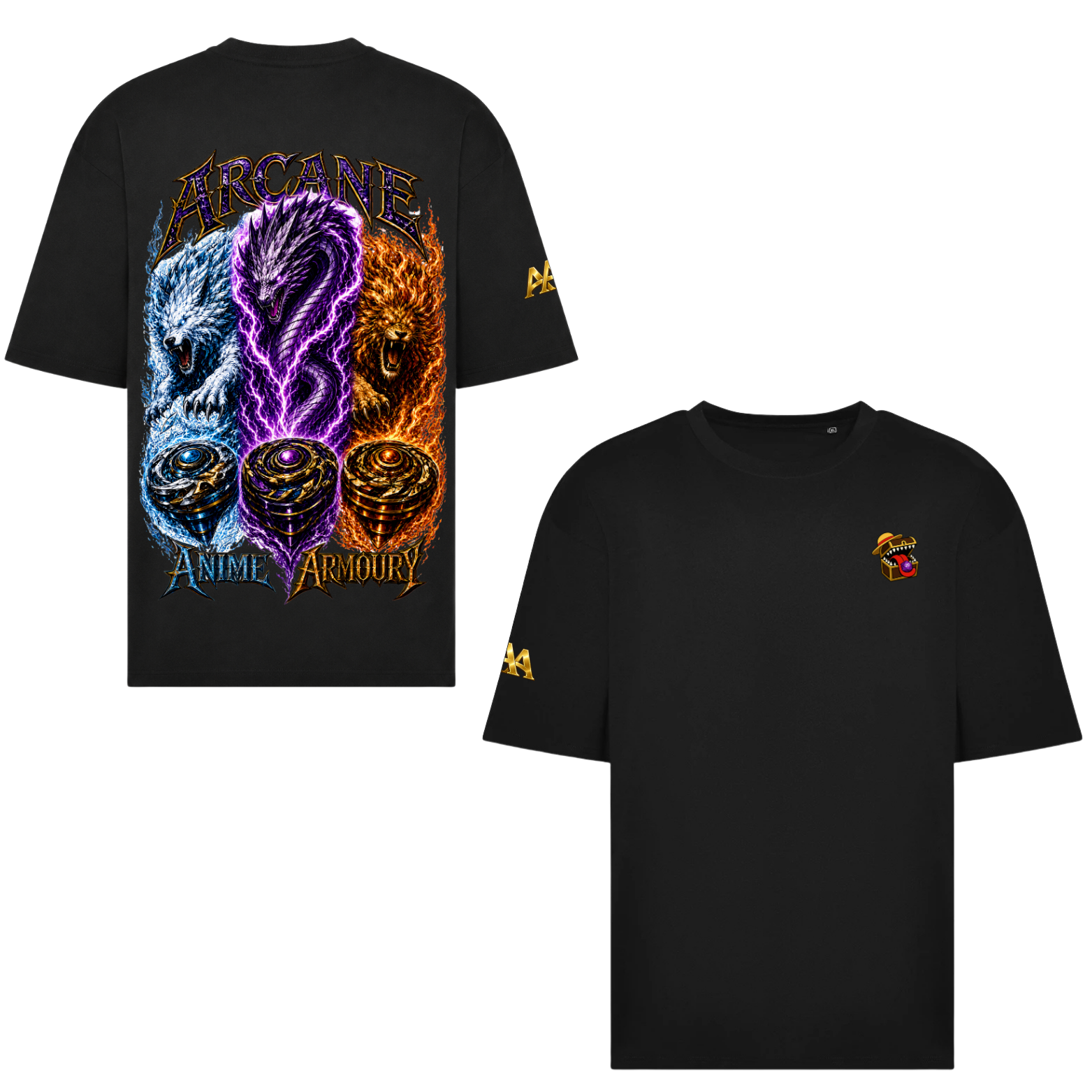 Beyblade Oversized Tshirt