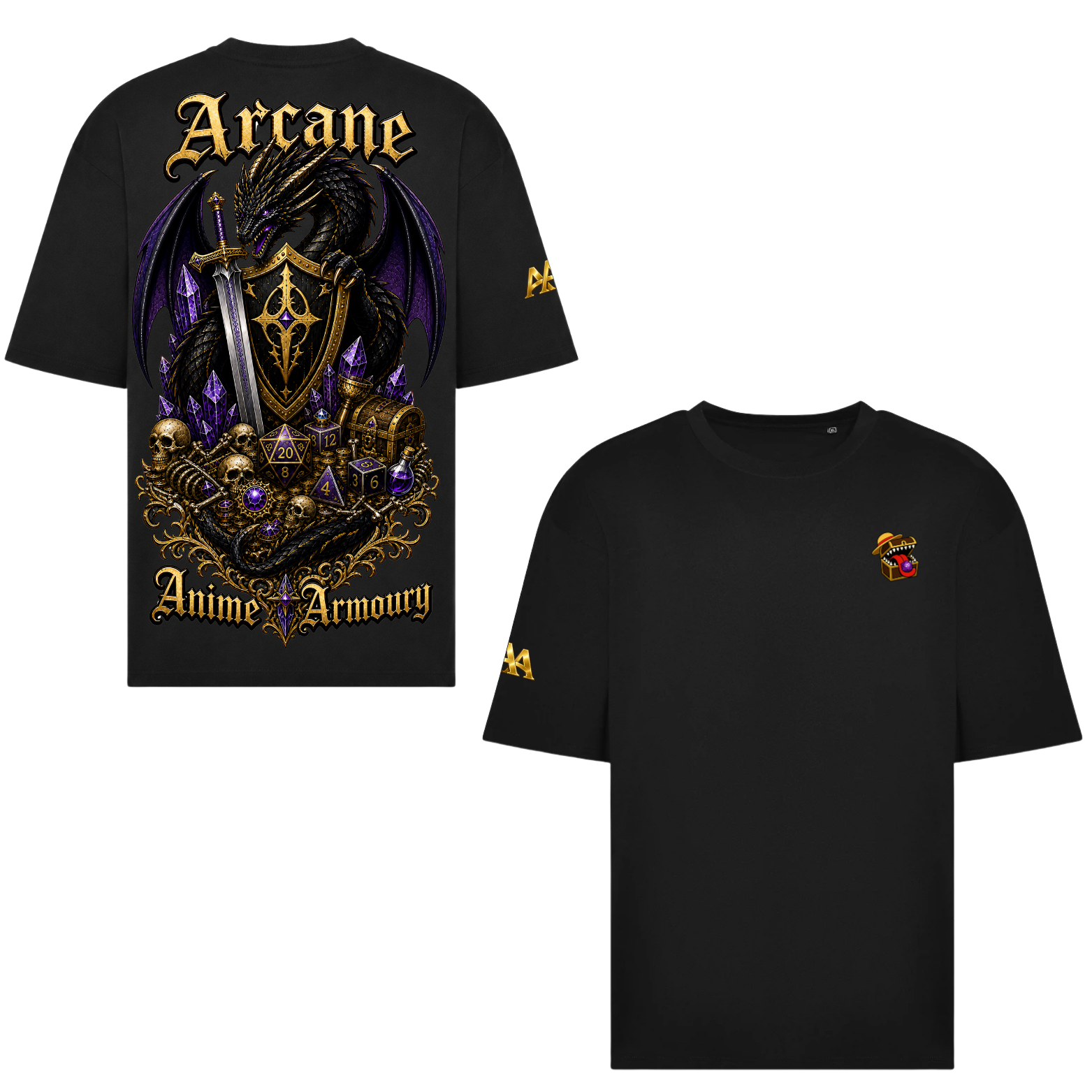 D&D Oversized Tshirt