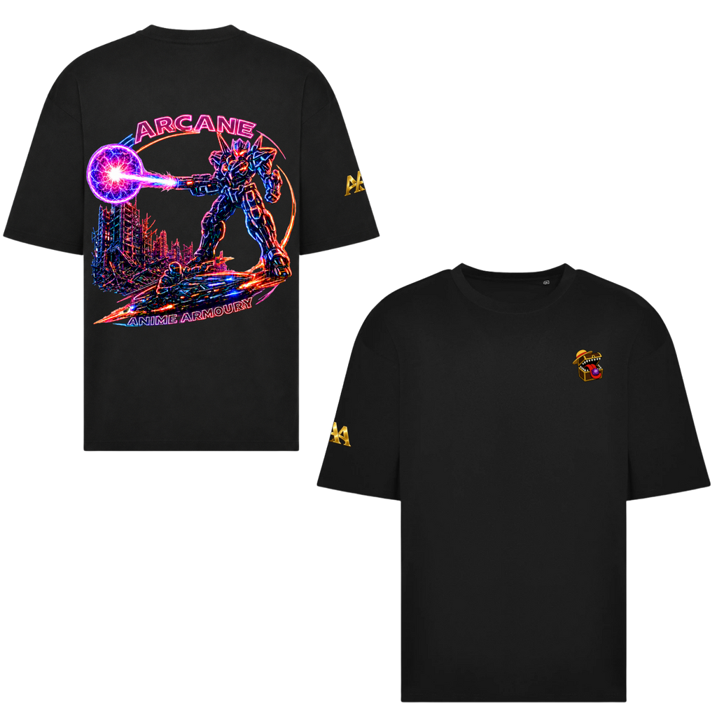 Neon Mech Overszied Tshirt