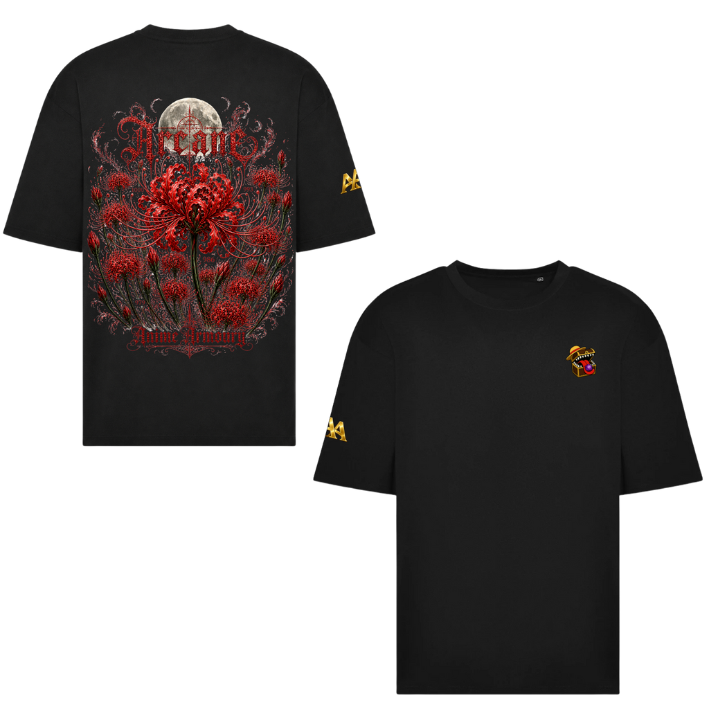 Red Spider Lily Oversized Tshirt