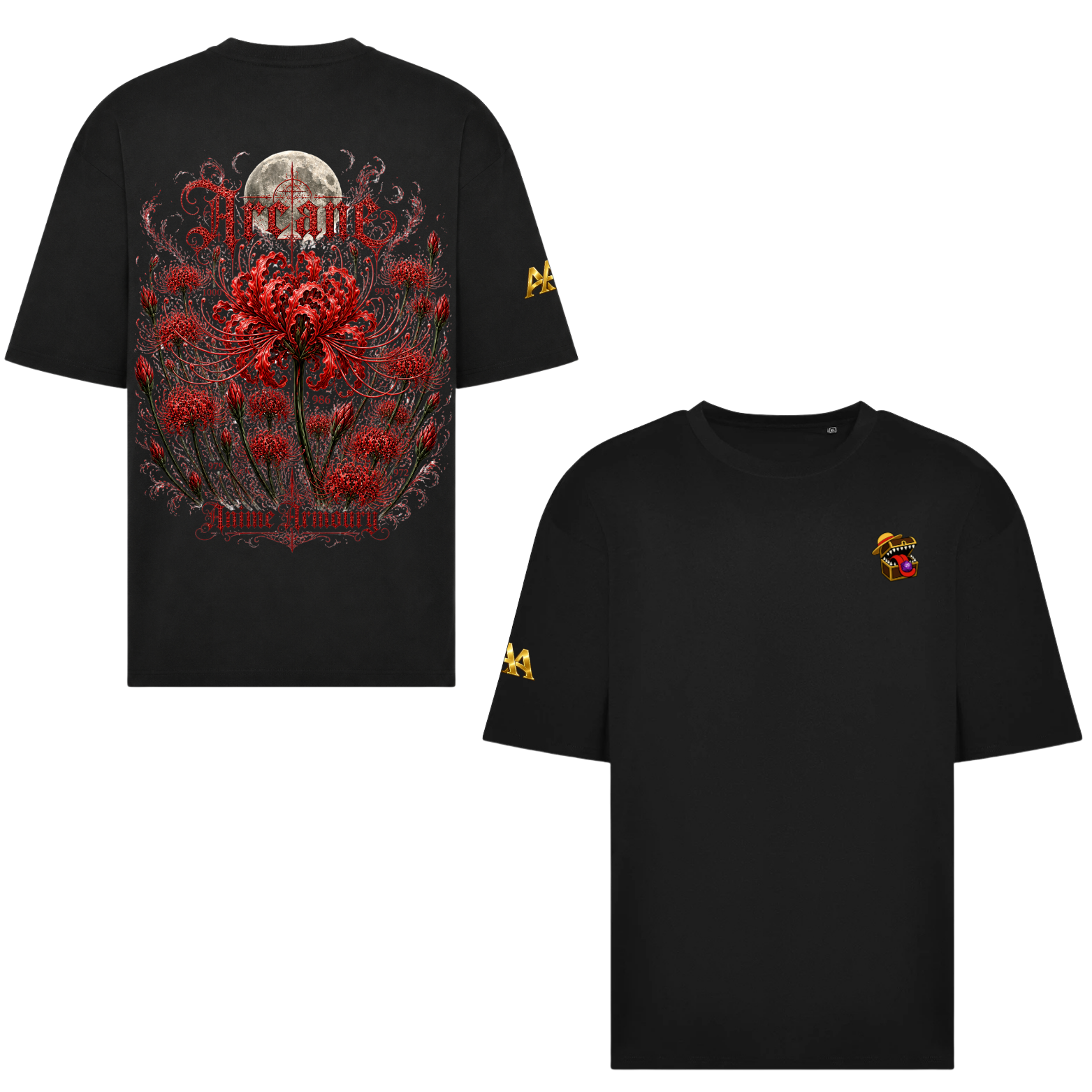 Red Spider Lily Oversized Tshirt