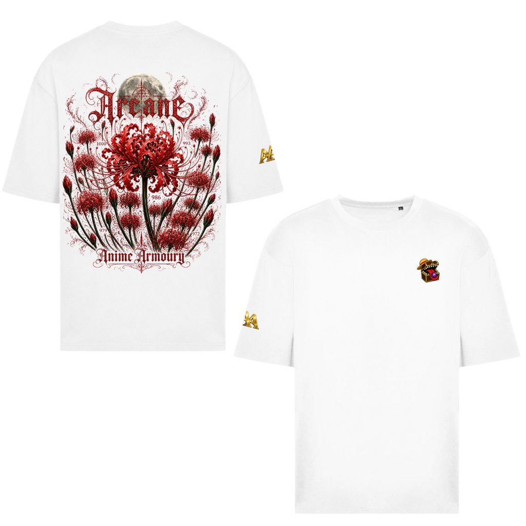 Red Spider Lily Oversized Tshirt