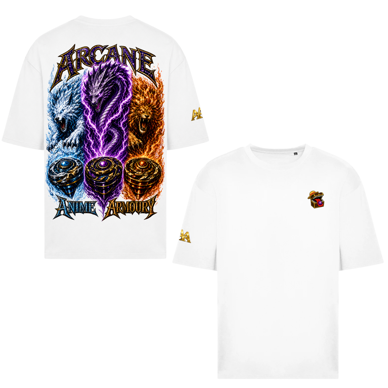 Beyblade Oversized Tshirt