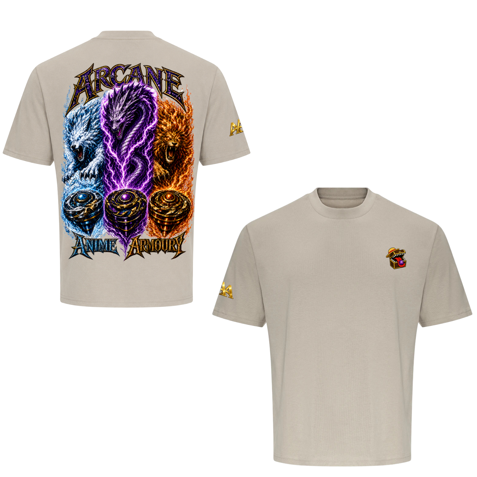 Beyblade Oversized Tshirt