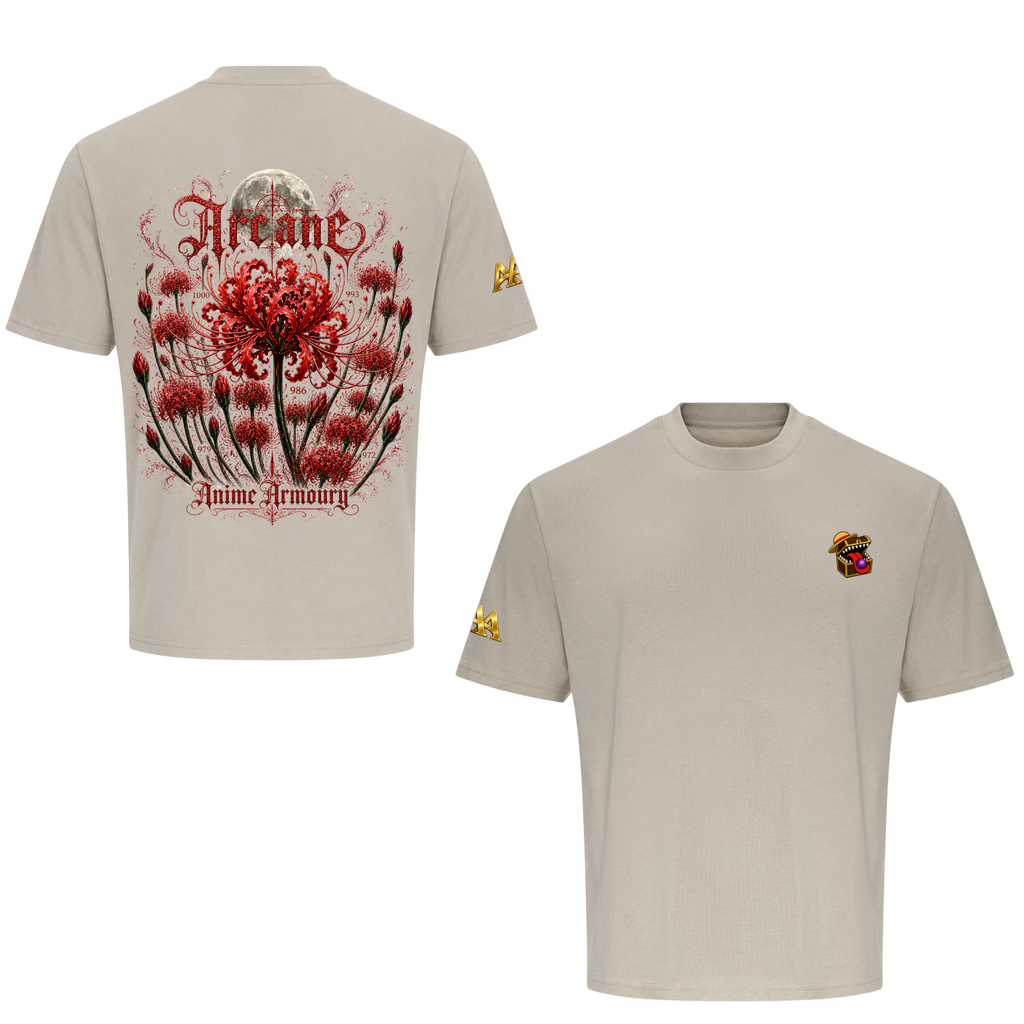 Red Spider Lily Oversized Tshirt