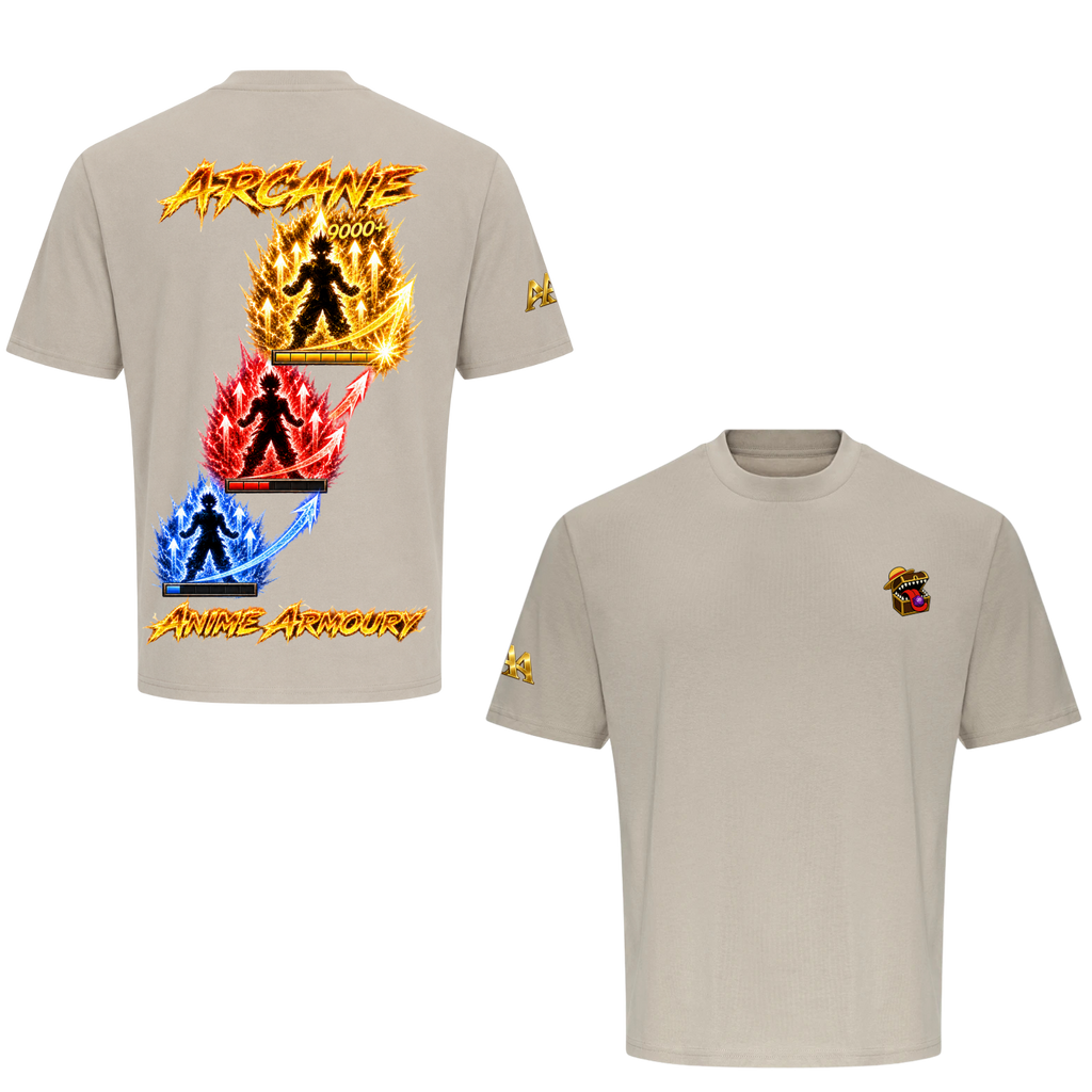 Power Up Overszied Tshirt