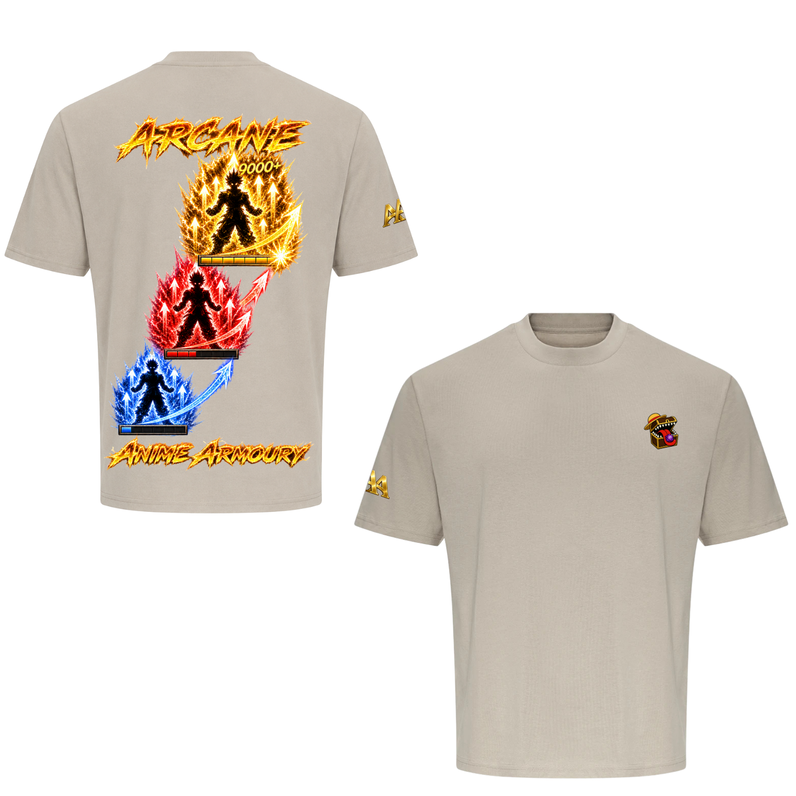 Power Up Overszied Tshirt