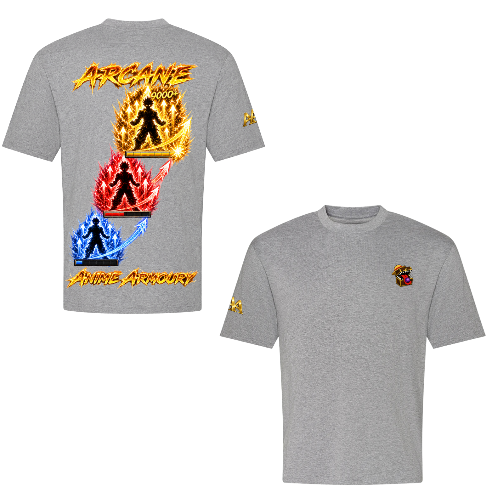Power Up Overszied Tshirt