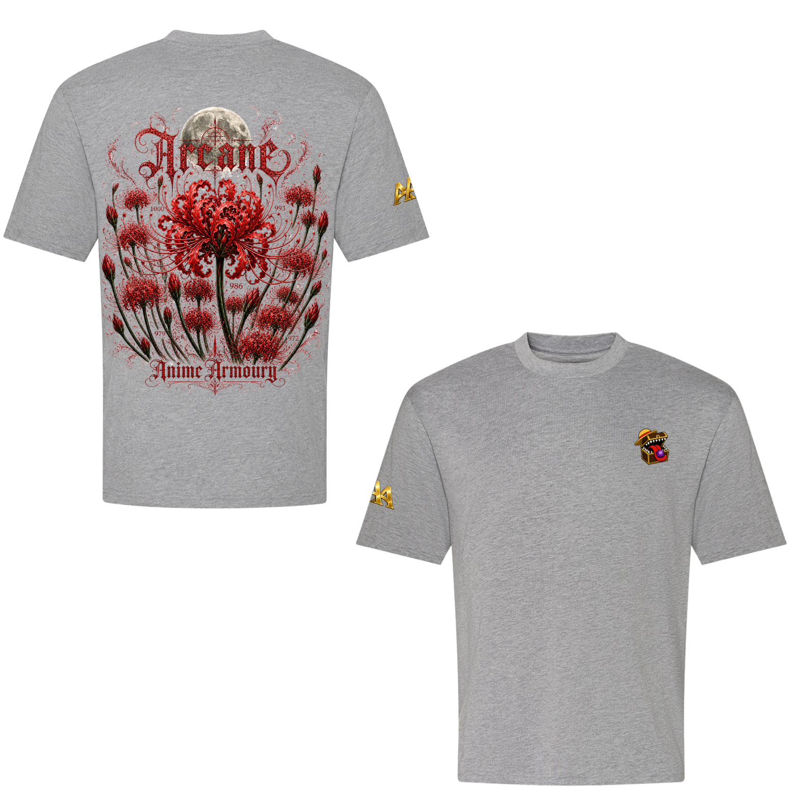 Red Spider Lily Oversized Tshirt