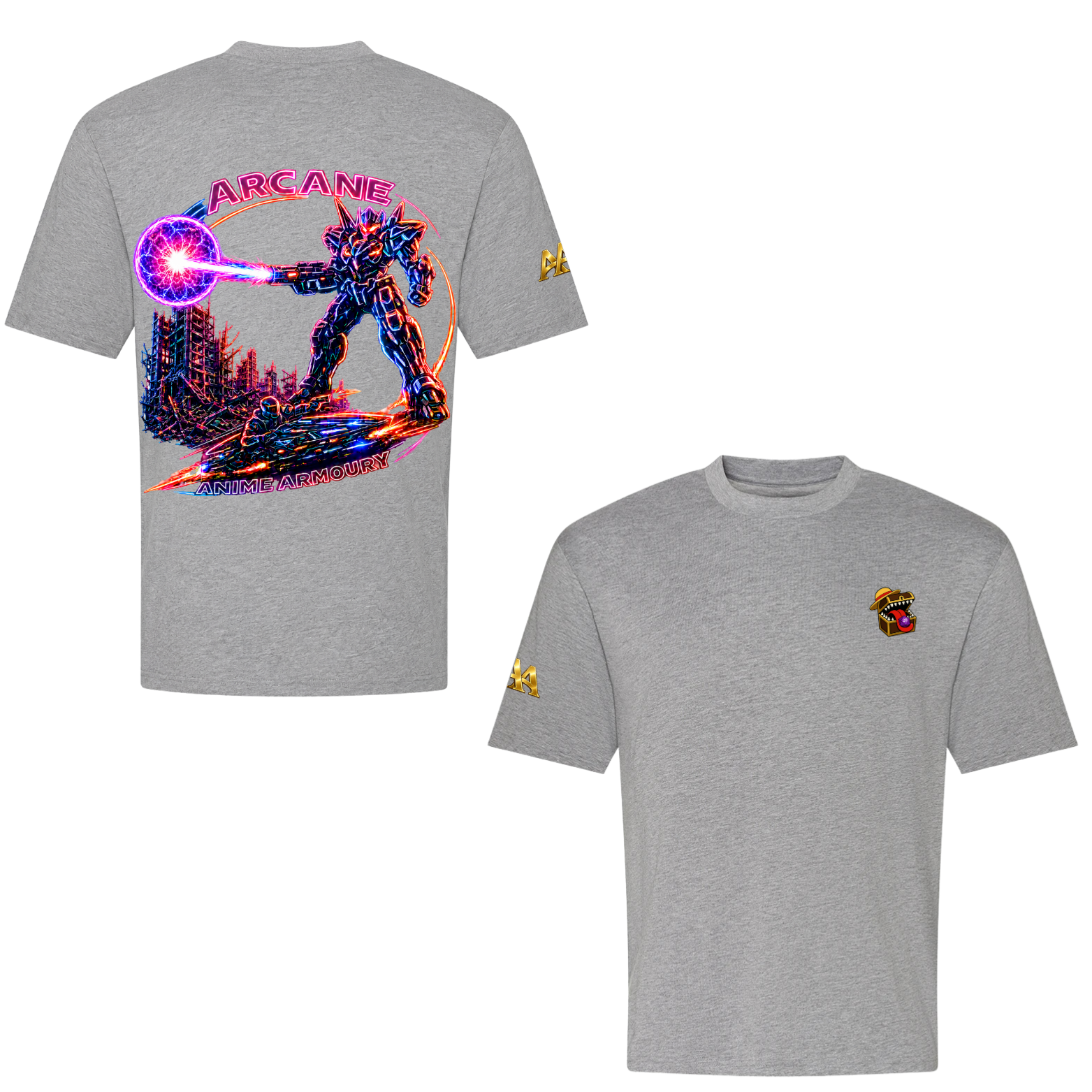 Neon Mech Overszied Tshirt