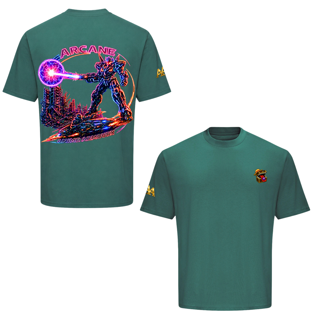 Neon Mech Overszied Tshirt