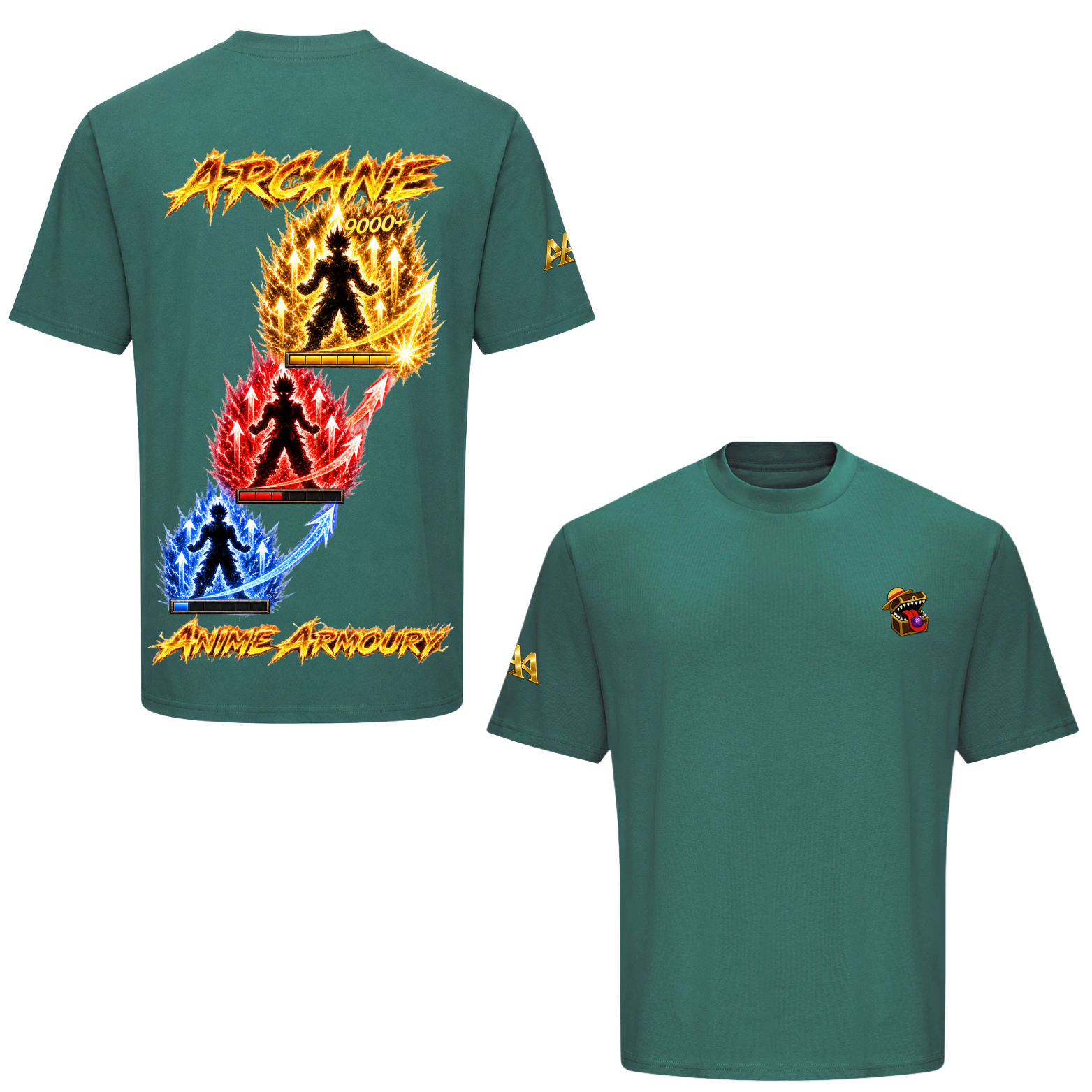 Power Up Overszied Tshirt