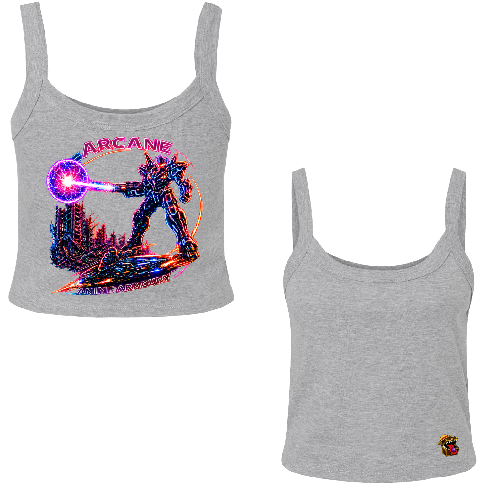 Neon Mech Women's Micro Tank Top