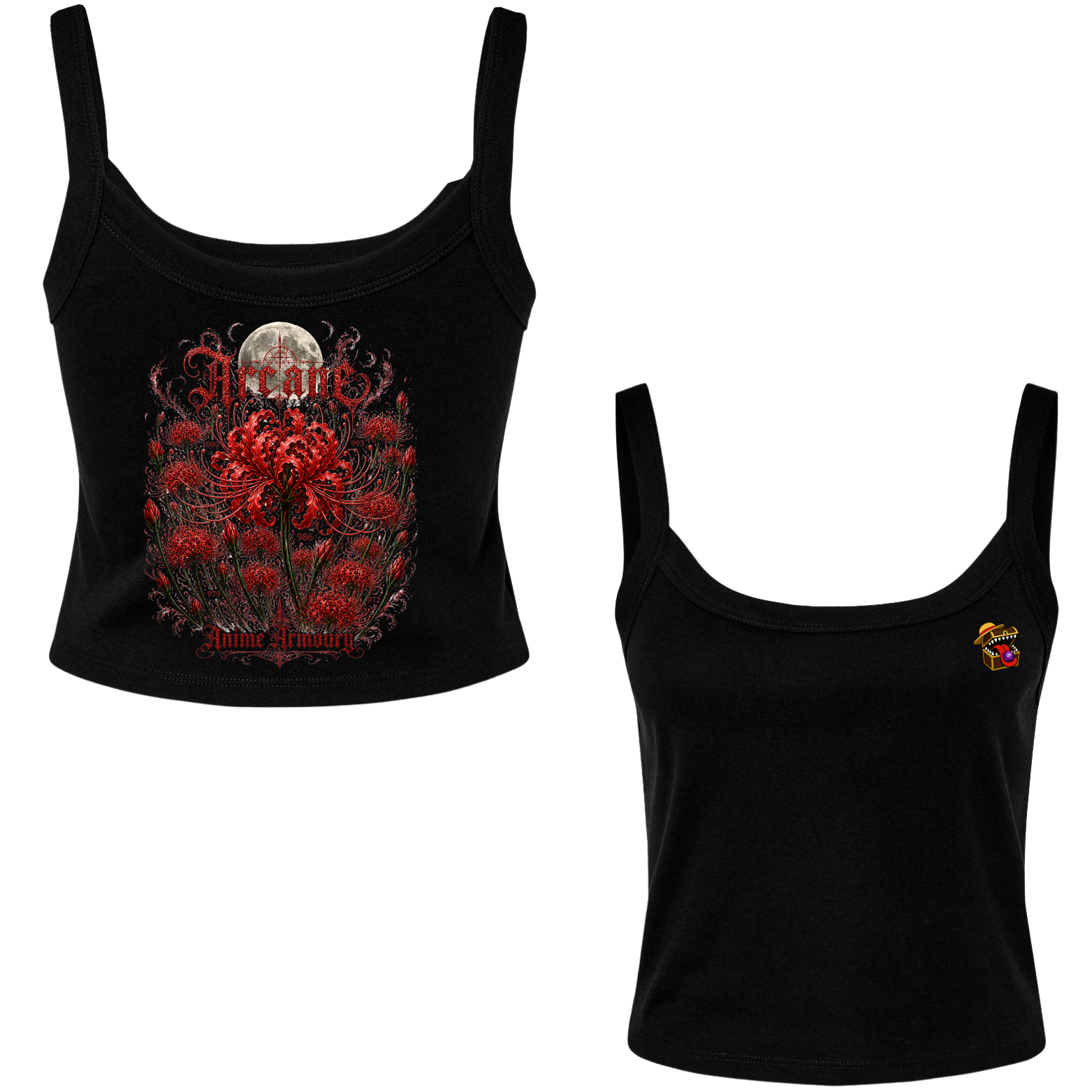 Red Spider Lily Women's Micro Tank Top
