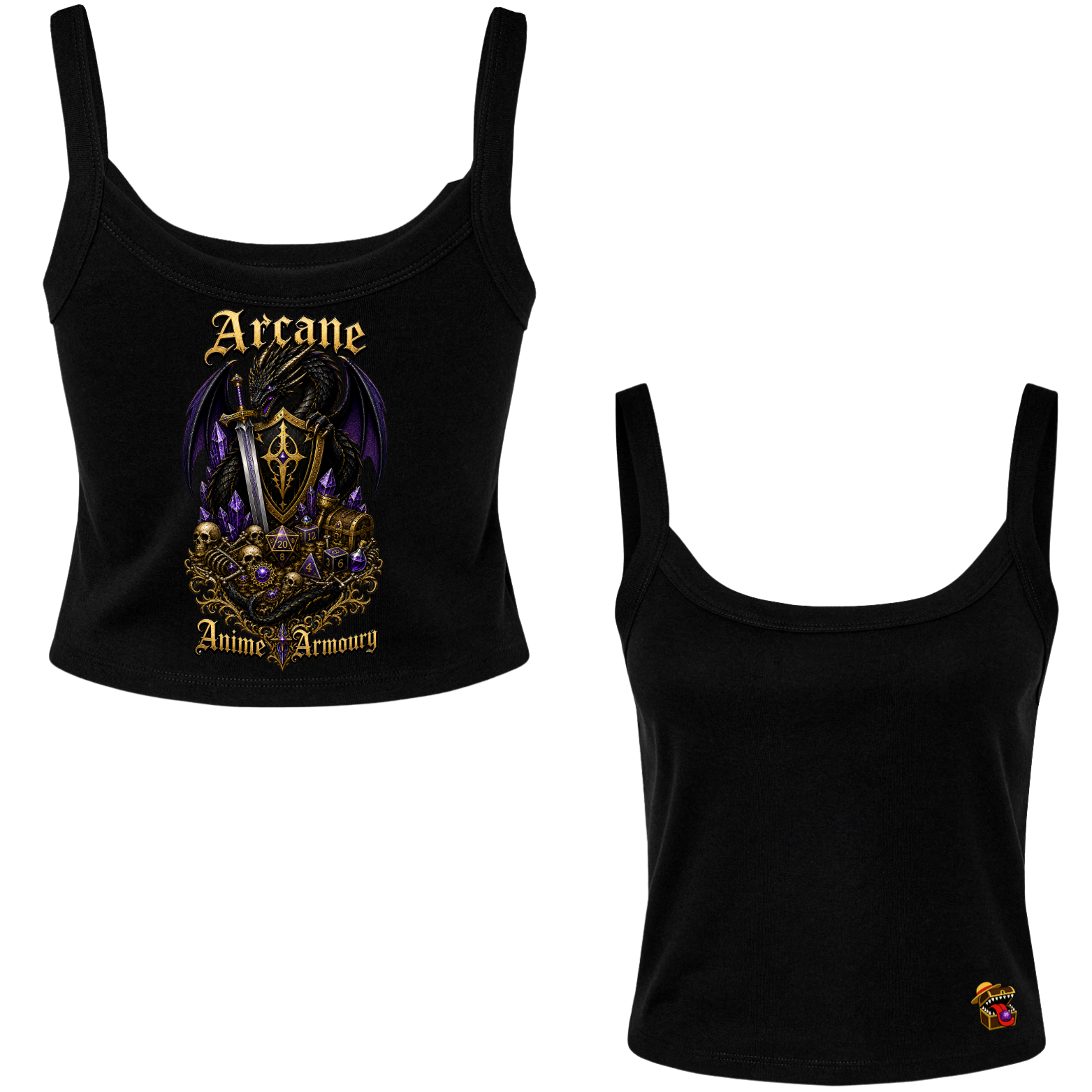 D&D Women's Micro Tank Top