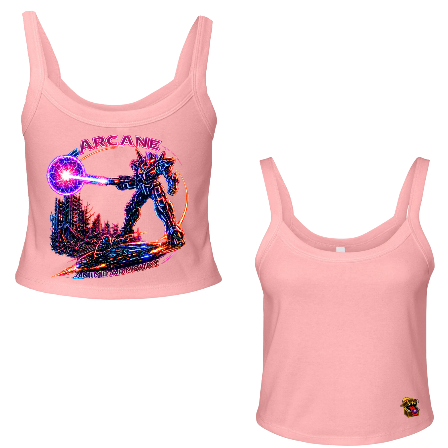 Neon Mech Women's Micro Tank Top