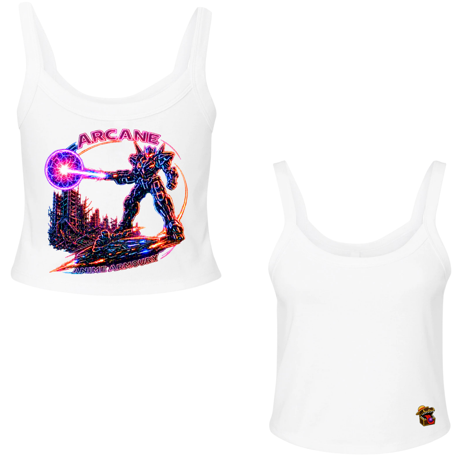 Neon Mech Women's Micro Tank Top