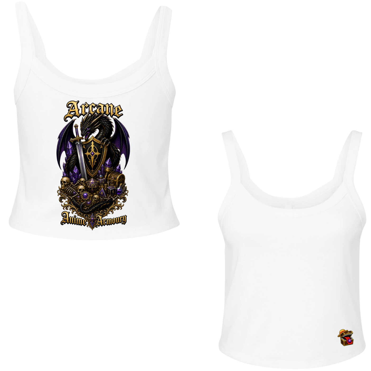 D&D Women's Micro Tank Top