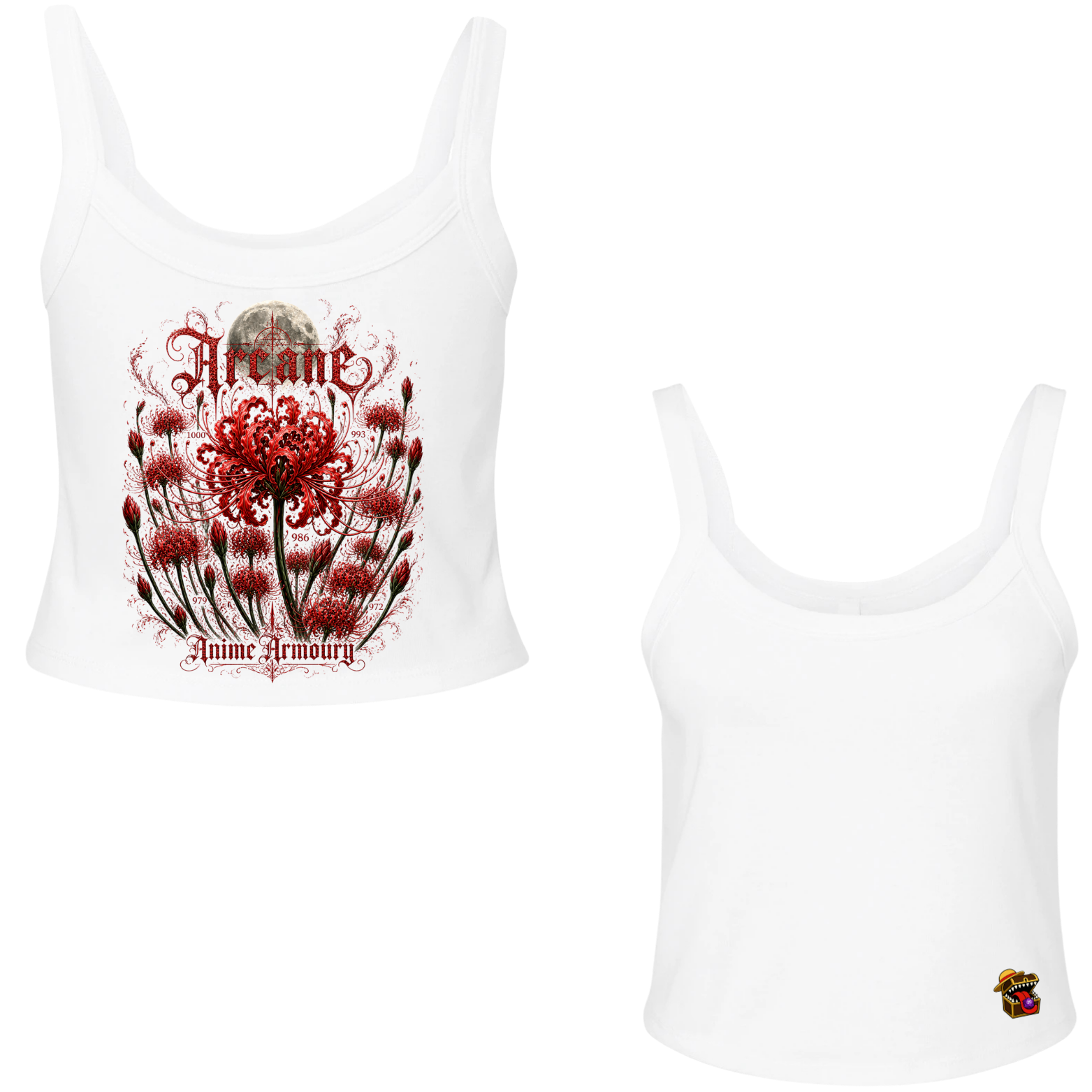 Red Spider Lily Women's Micro Tank Top