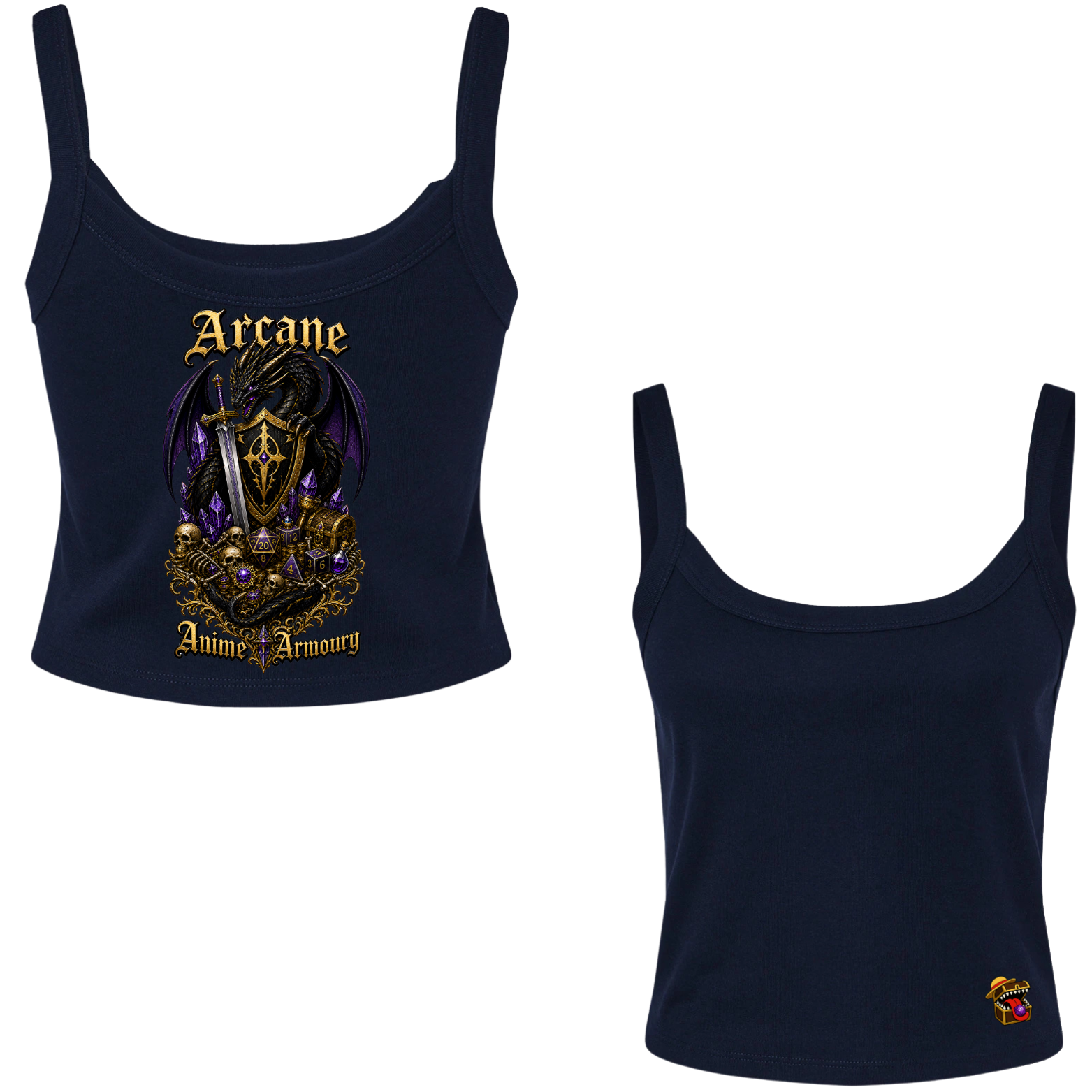 D&D Women's Micro Tank Top