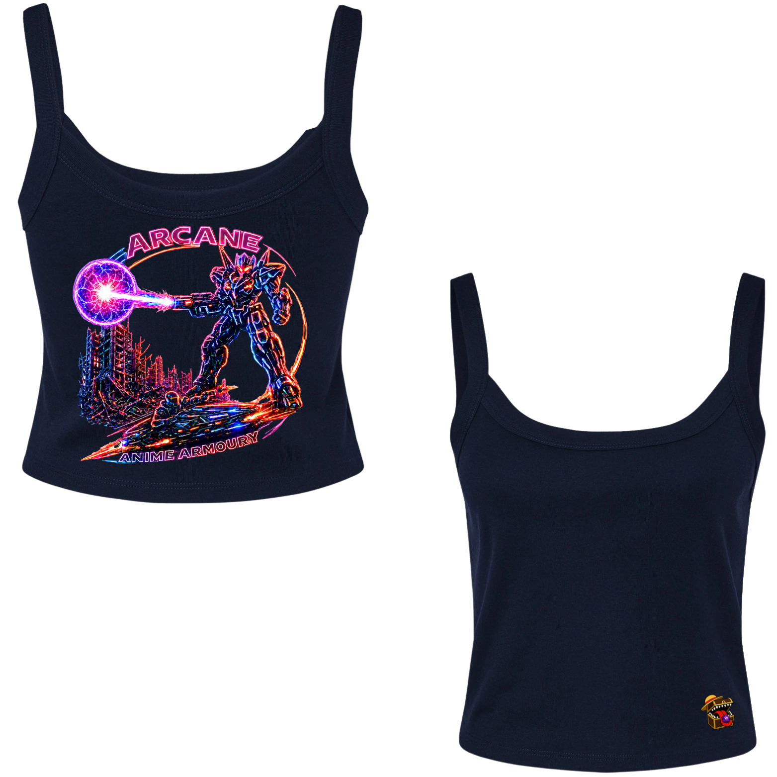 Neon Mech Women's Micro Tank Top