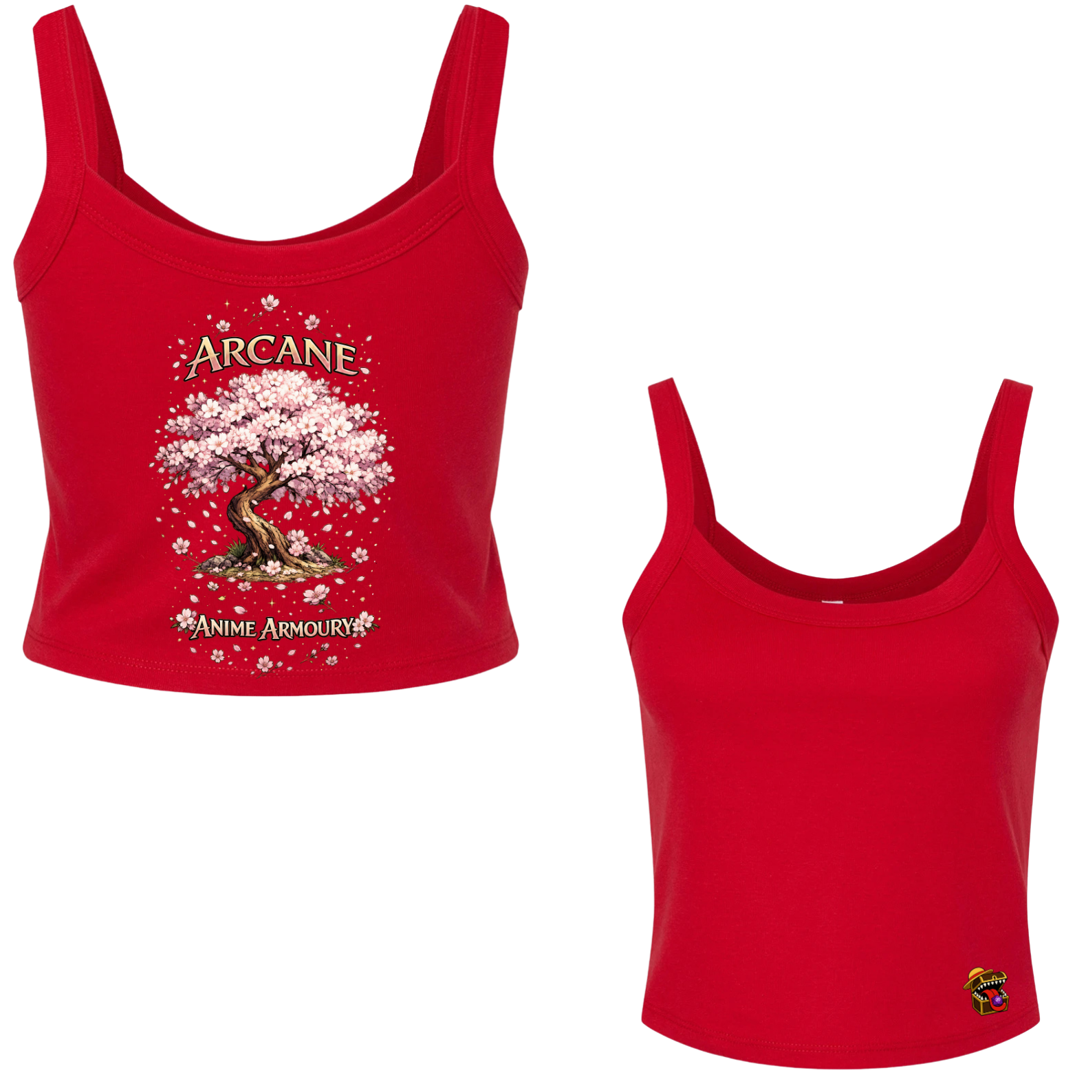 Cherry Blossom Tree Women's Micro Tank Top