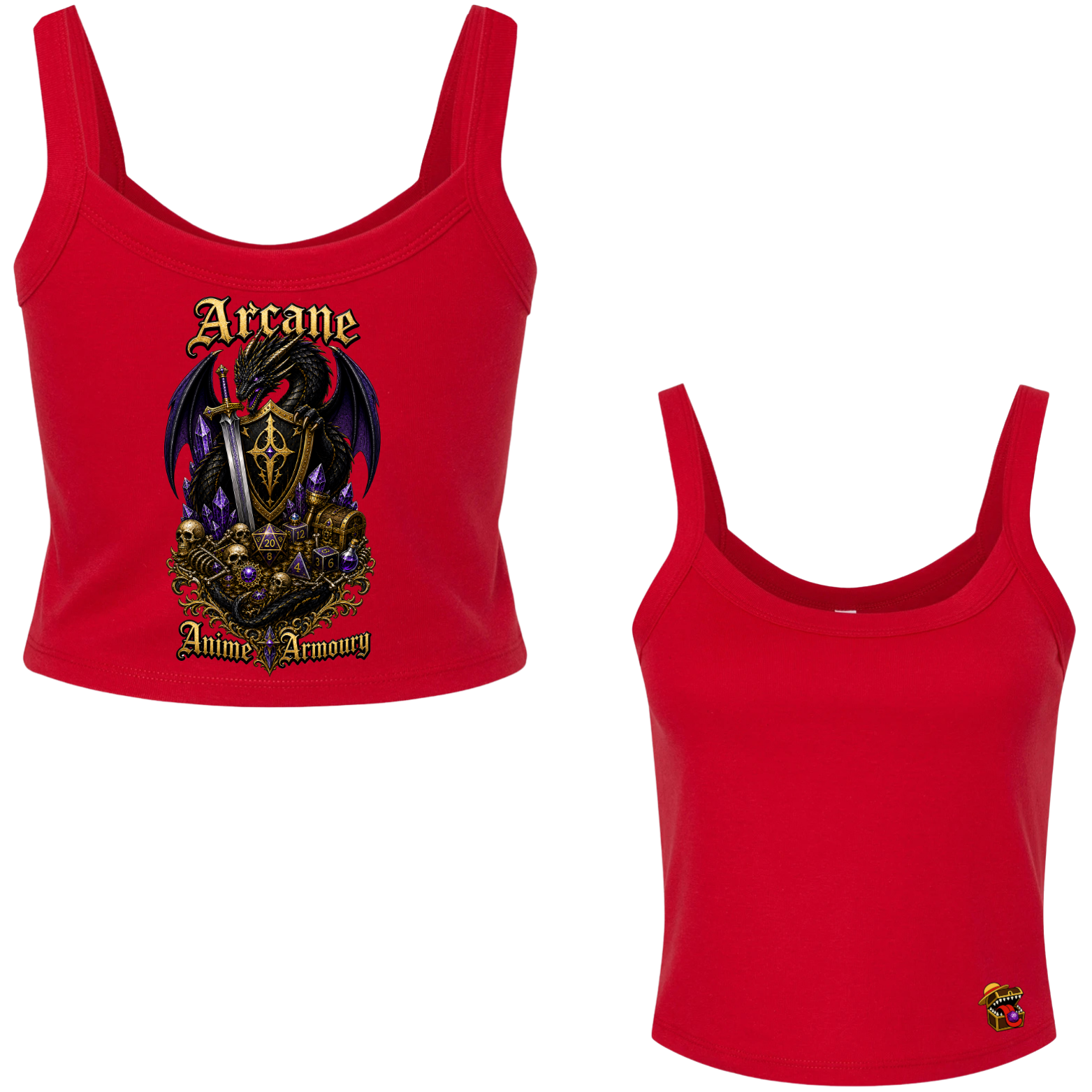 D&D Women's Micro Tank Top
